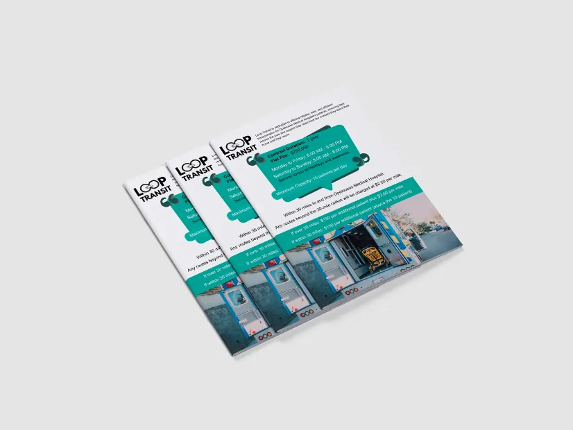 Sample Proposal featuring a clean and visually appealing layout.