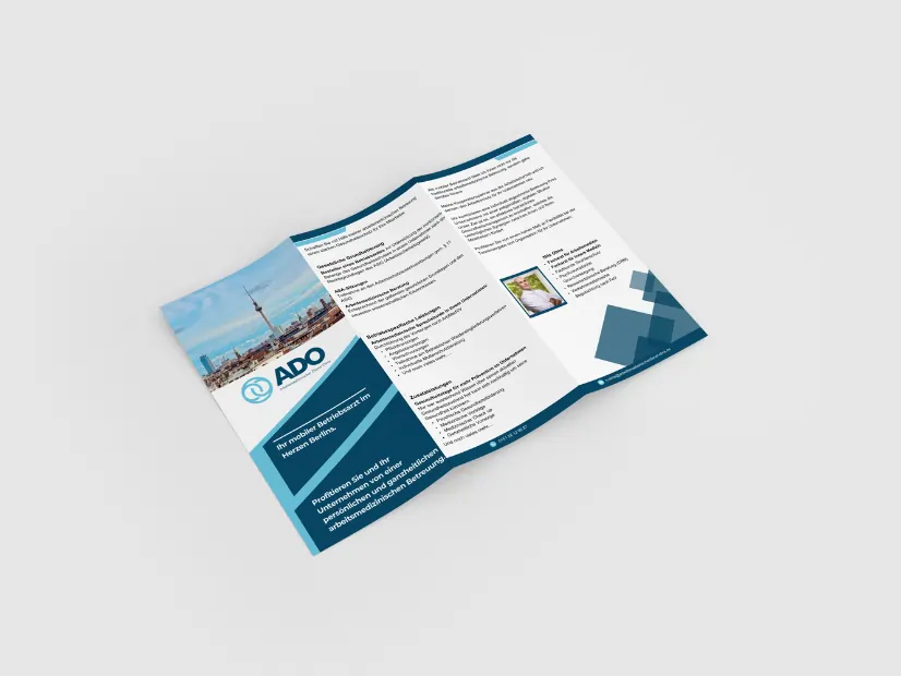 Tri-fold Brochure Design sample