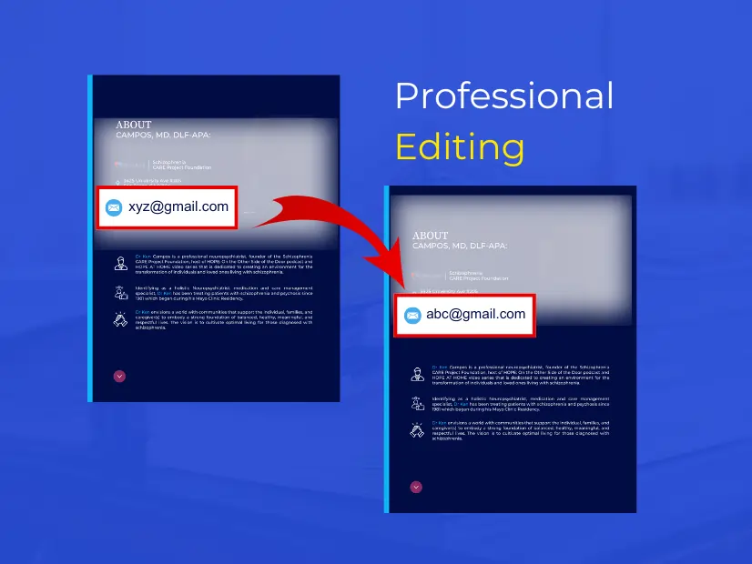 document editing sample