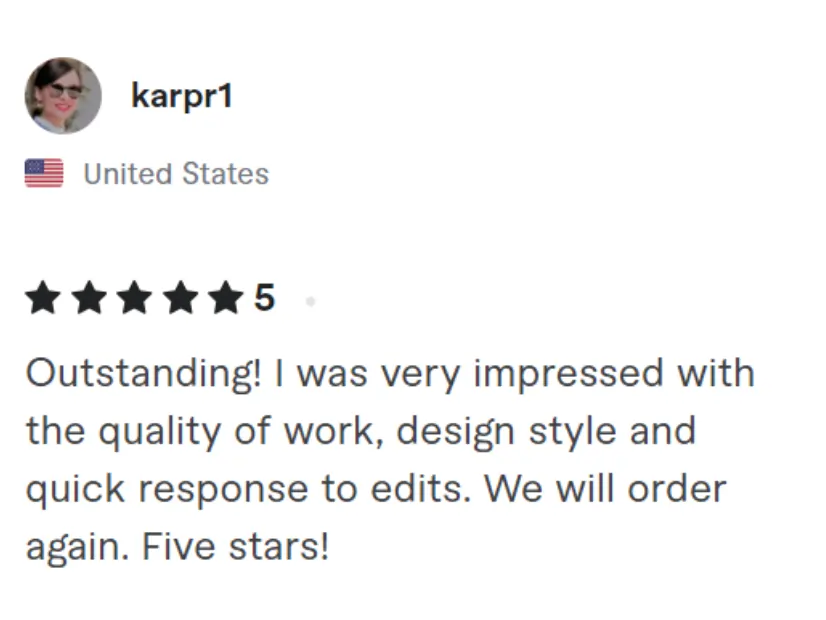 client review screenshot